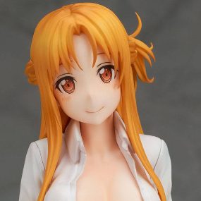 Asuna Yuuki - White Shirt - Hobby Stock / Wing - Re-Release - Profil