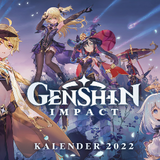 Genshin Impact - Kazé - Calendar 2022