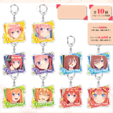 Zufällige Auswahl - The Quintessential Quintuplets Season 2 - Acryl Schlüsselanhänger - Bell Fine