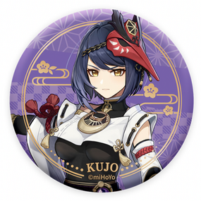 Sara Kujou - Genshin Impact - Inazuma Series Chara Can Badge - Profil