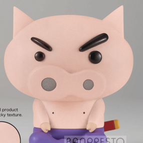 Buriburi Zaemon - Cryon Shin-Chan - Fluffy Puffy - Version B - Banpresto - Profil