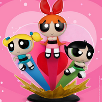 Blossom, Bubbles & Buttercup - Deluxe - Powerpuff Girls Dynamic 8ction Heroes - Beast Kingdom Toys
