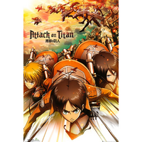 Attack on Titan - "Attack" - Poster (91.5 x61 cm) - AbyStyle