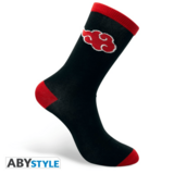 Akatsuki Socken - Schwarz und Rot - Naruto Shippuden - AbyStyle