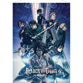 Key Visual 2 - Attack on Titan Wallscroll - Pop Buddies (50 x 70 cm) - Profil