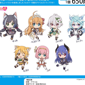 Random Selection -  Princess Connect! Re:Dive - Petanko Trading Acrylic Keychain - Penguin Parade - Profil