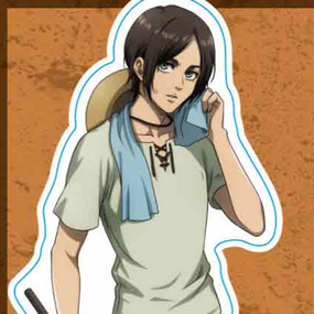 Eren Yeager (Work Clothes Version) - Attack on Titan - Acryl-Aufsteller - Bell House - Profil