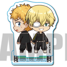 Takemichi & Chifuyu - Tokyo Revengers - Mini Acrylaufsteller (Petit Memo!) - Bell House - Profil