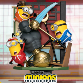 Kung Fu! - Minions 2 D-Stage Diorama - Beast Kingdom Toys - Profil