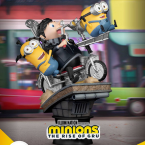 Rocket Bike - Minions 2 D-Stage Diorama - Beast Kingdom Toys - Profil