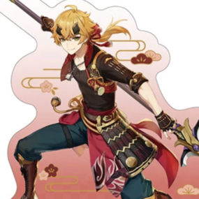 Thoma - Genshin Impact - Inazuma Series Chara Acrylic Stand / Acrylaufsteller - Profil