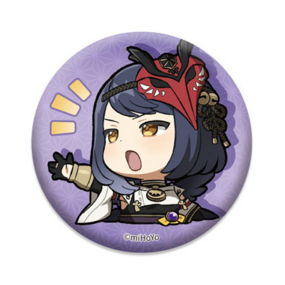 Kujou Sara Chibi Ver. - Button - Genshin Impact - miHoYo - Profil