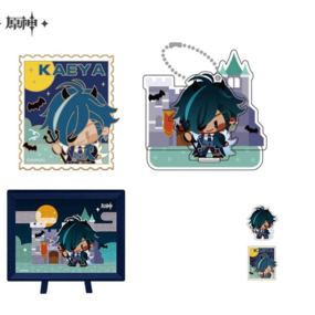 Kaeya Devil Ver. Set - Puzzle, Acrylaufsteller, Pin und Exkulsiv Sticker - Genshin Impact - miHoYo - Profil