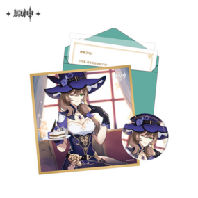 Lisa - Geburtstagkarte Set - Button, Shikishi, Aufkleber und Brief (Chinesisch) -Genshin Impact - miHoYo - Profil