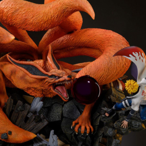 Battle of Destiny: Namikaze Minato vs Kurama - Naruto Shippuden Statue - HEX Collectibles - Profil