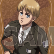 Armin Arlert (Sitting Version) - Attack on Titan - Acryl Smartphone Halter - A3 - Profil