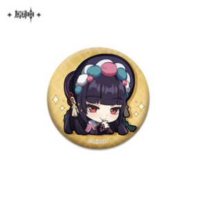 Yun Jin - Genshin Impact - Chibi Stickers Glossy Badge - miHoYo - Profil