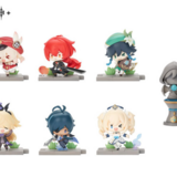 6er Set - Mondstadt Chibi Figur - Genshin Impact - miHoYo