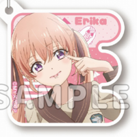 Erika Amano - A Couple of Cuckoos - Acrylic Keychain (Initial 01) - Bell Fine 