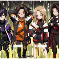 Shaman King - Acryl Gruppenaufsteller / Bild (Cyberpunk Version) - Medicos Entertainment