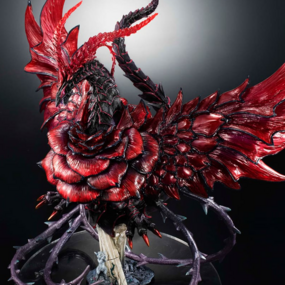 Schwarzer Rosendrache - Art Works Monsters - Megahouse - Profil