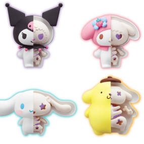 Set - Kaitai Fantasy Sanrio Characters - Fancy Purple - Megahouse - Profil