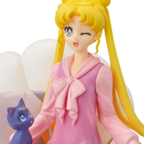 Usagi Tsukino and Luna - Sailor Moon Cosmos - antique style - Ichibansho - Bandai Spirits - Profil