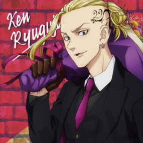 Draken / Ken Ryuguji - Tokyo Revengers - Mini Acrylaufsteller (Decotate Collection -Suit Style) - Granup  - Profil