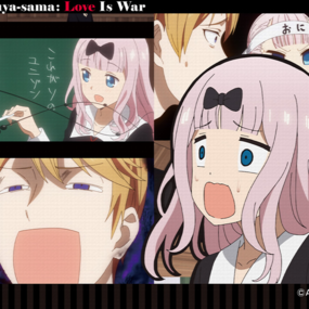 Miyuki Shirogane & Chika Fujiwara (A) - Kaguya-sama: Love is War -Ultra Romantic- Mouse Pad / Unterlage (Design 06) - Licence Agent - Profil