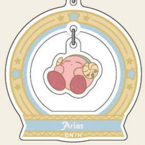 Kirby (Widder) - Kirby's Dream Land - Acrylanhänger (Horoscope Collection) - Bandai - Profil