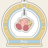Kirby (Widder) - Kirby's Dream Land - Acrylanhänger (Horoscope Collection) - Bandai
