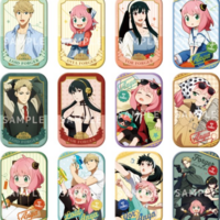 Random Selection - Spy x Family - Can Badge (Marukaku) - Ensky