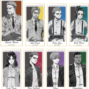 Zufällige Auswahl - Attack on Titan - Trading Shikishi with Stand Version B - Armabianca - Profil