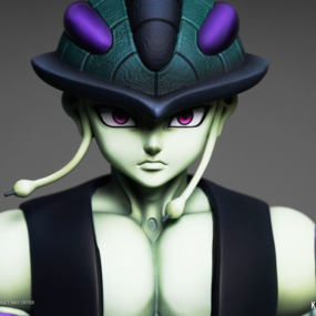 Meruem - Hunter X Hunter - Kitsune Statue - Profil