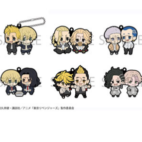 Tokyo Revengers Rubber Straps - Buddy Collection - Megahouse (6 Charms) - Profil