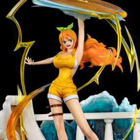 Nami - Thunderbolt Tempo Statue (Oniri Creations, One Piece) – Limited Edition 1/6 - Profil