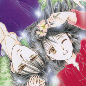 Miaka und Tamahome - Fushigi Yuugi - Leinwanddruck - Canvas - Profil