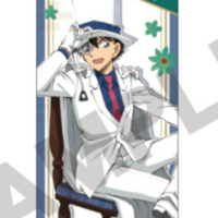 Kaito Kid - Case Closed - Mini Wallscroll / Tapestry (British Style) - Crux