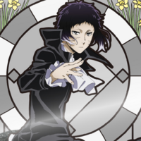 Ryunosuke Akutagawa - Bungo Stray Dogs - Glitzer Acrylaufsteller - Tapioca