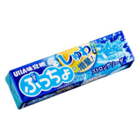 Puccho - Japanische Kaubonbons mit Soda-Geschmack - U-HA MIKAKUTO - 50 g