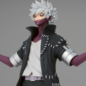 Dabi - My Hero Academia - The Evil Villains DX - Banpresto - Profil