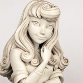 Aurora - Disney Princess Series Büste - Beast Kingdom Toys - Profil