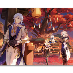 Zephyr of the Violet Garden - Genshin Impact - Mousepad /Spielmatte - miHoYo - Profil
