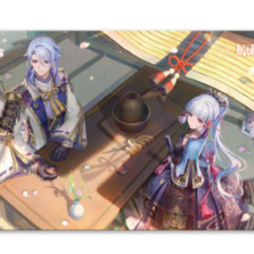 Hues of the Violet Garden - Genshin Impact - Mousepad /Spielmatte - miHoYo - Profil