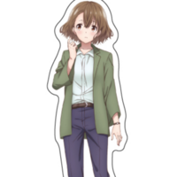 Yuzuha Mishima - Higehiro: After Being Rejected, I Shaved and Took in a High School Runaway - Acrylaufsteller - A3