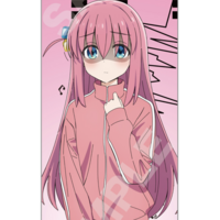 Hitori Gotoh - Bocchi the Rock! - Muffler Handtuch - CS. Front