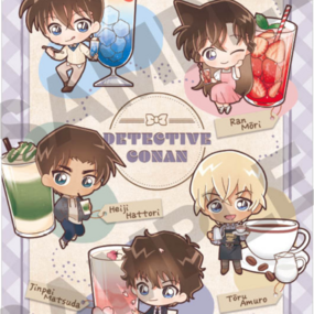 Detektiv Conan (Purple Chara Peko Drink Version) - Clear File / Aktenhülle A4 - CRUX - Profil