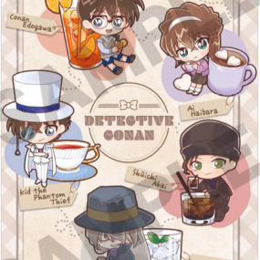 Case Closed (Brown Chara Peko Drink Version) - Clear File A4 - CRUX - Profil