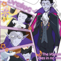 Draluc - The The Vampire Dies in No Time. 2 - Acrylaufsteller - Crux