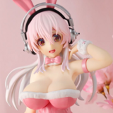 Super Sonico - Pink Rabbit - BiCute Bunnies - Furyu